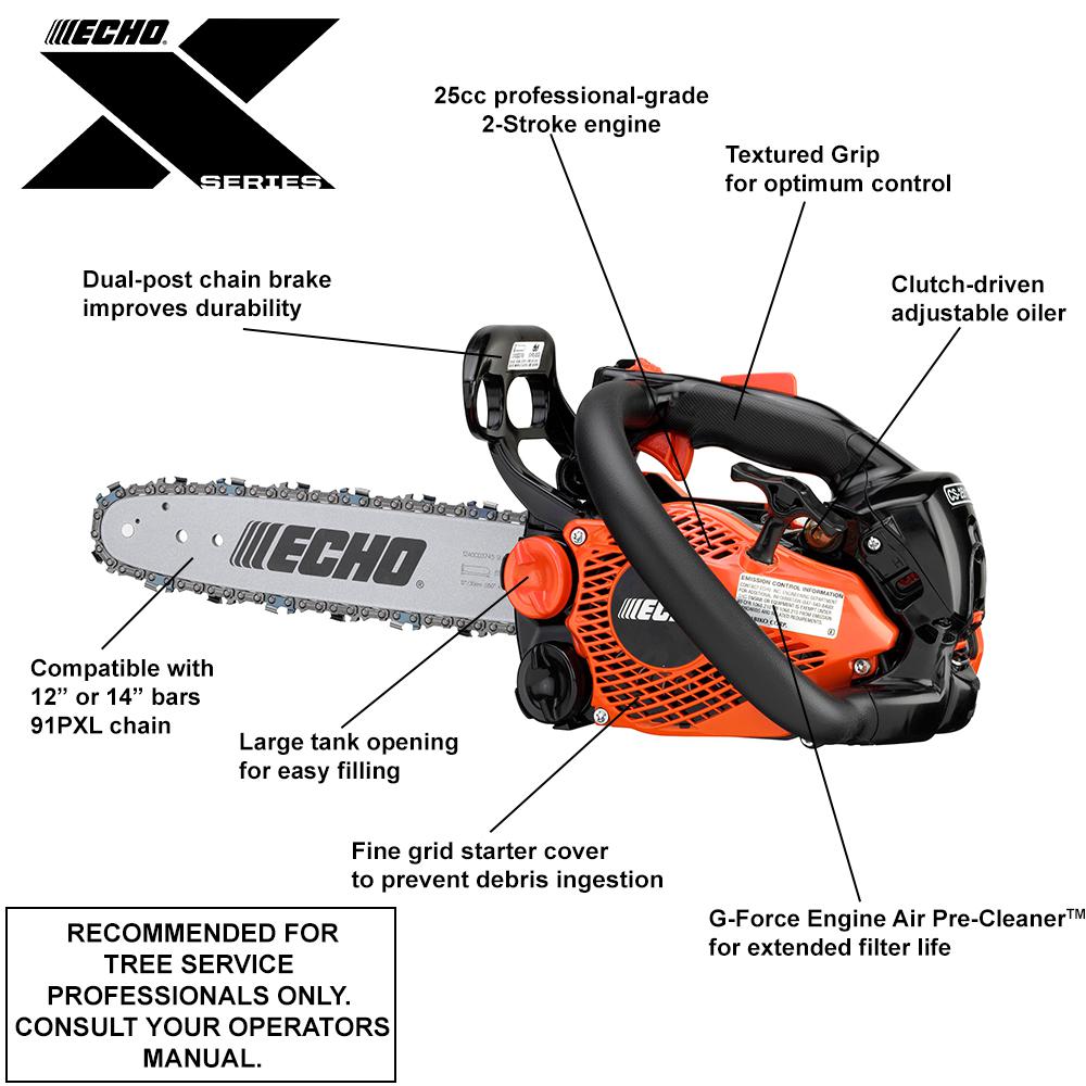 ECHO 14 in. 25.0 cc Chainsaw Surplus