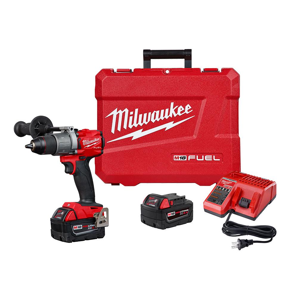 Milwaukee fuel deals hammer drill kit