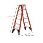 Ladder – Werner 6 ft. Fiberglass Twin Step Ladder – Surplus