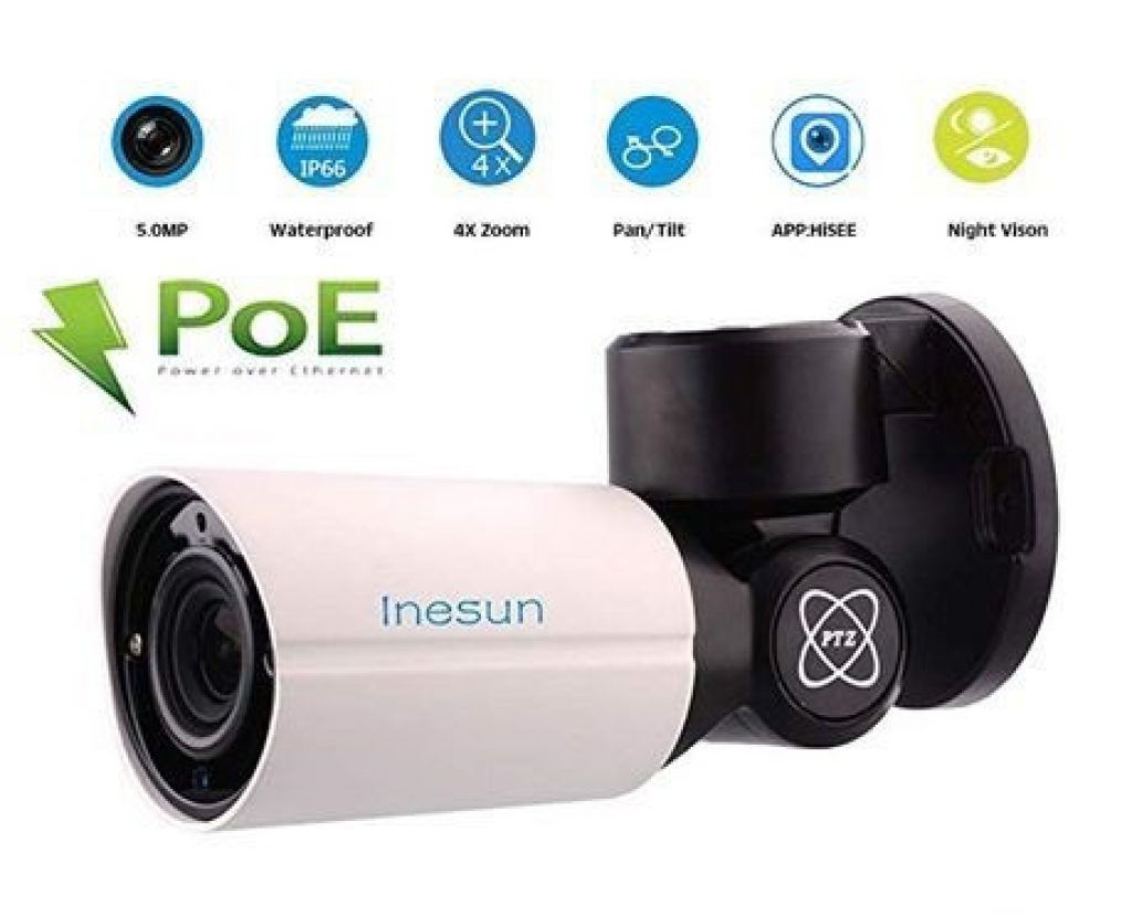 PTZ 5X Zooming 180 Rotating CCTV Camera 2.5MP (Sony Taiwan) Surplus