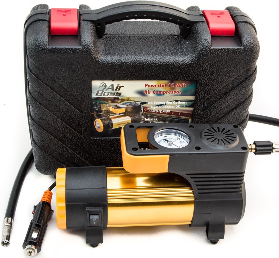 Portable AIR Compressor with LED Lamp Surplus
