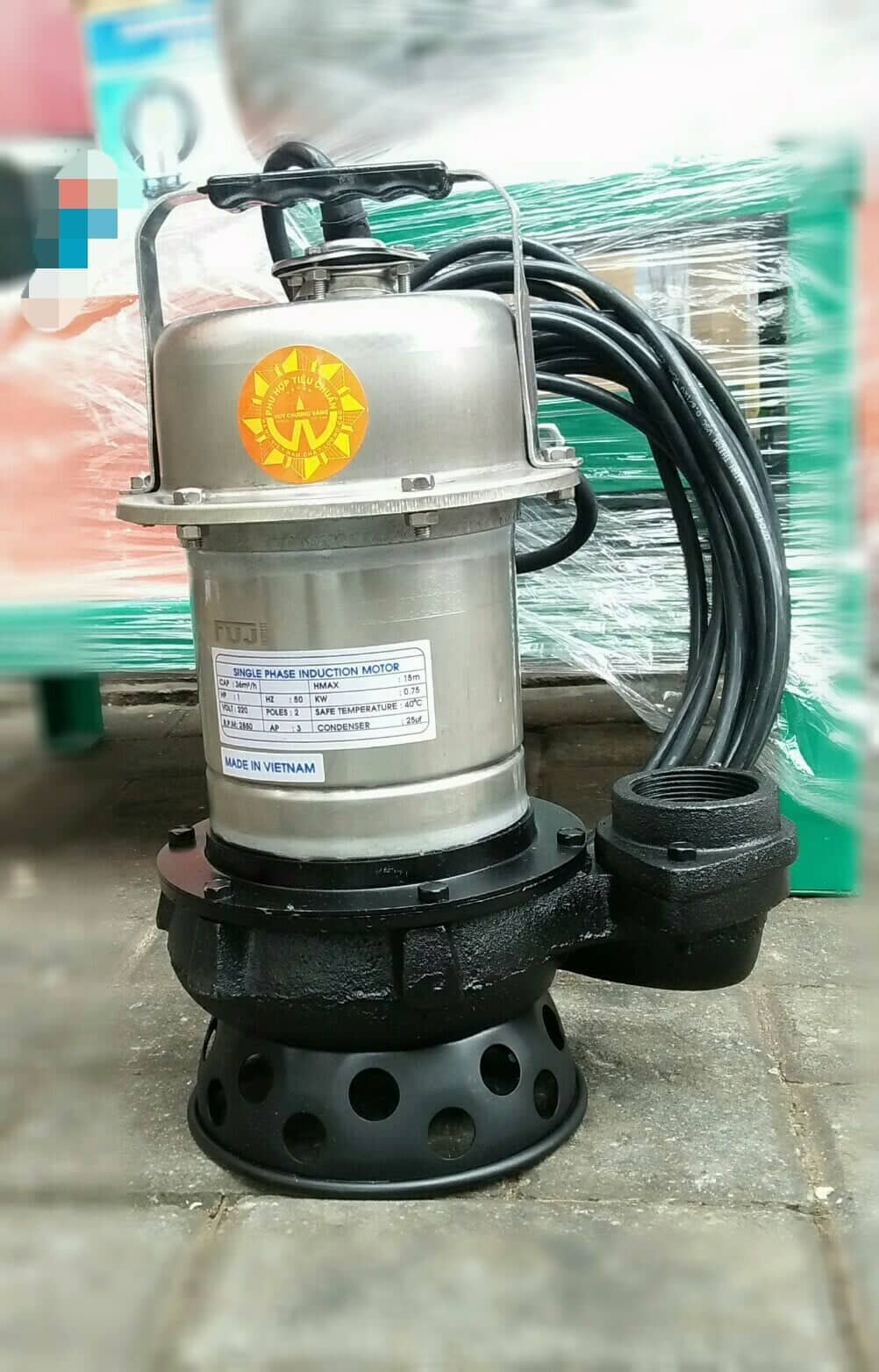 SEWAGE SUBMERSIBLE PUMP 1hp – Surplus