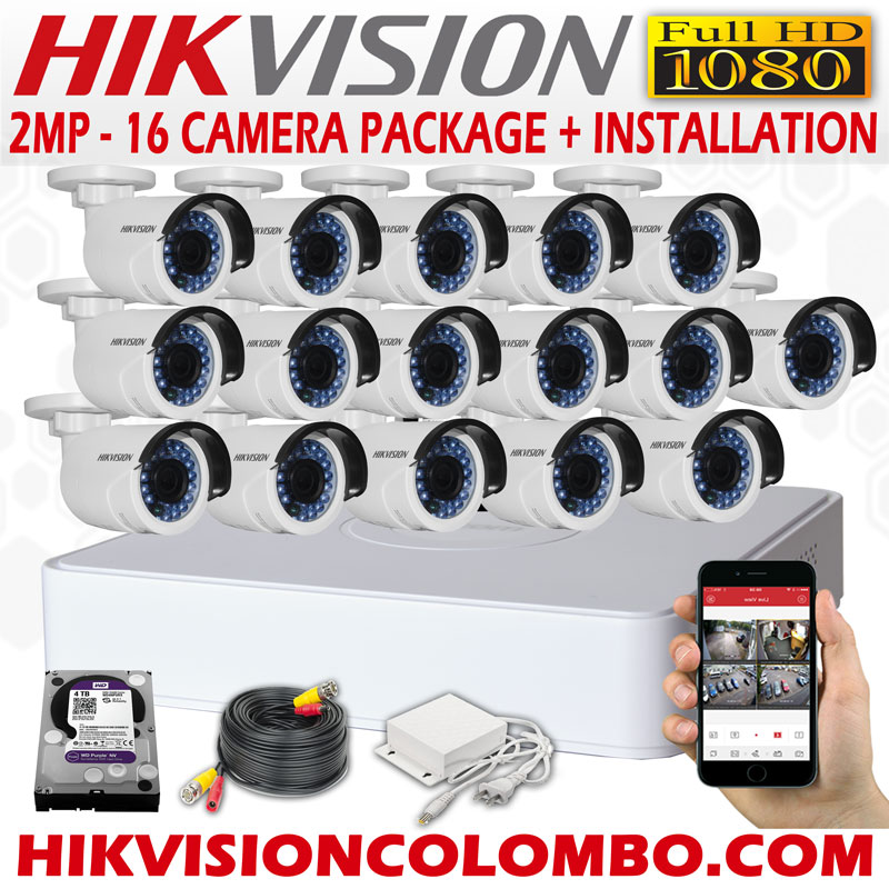 Hikvision Turbo Hd Mp P Cctv Camera Package Surplus