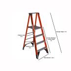 Ladder – Werner 4 ft. Fiberglass Platform Step Ladder – Surplus