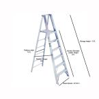 Ladder – Werner 14 ft. Reach Aluminum Platform Step Ladder – Surplus