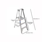 Ladder – Werner 9 ft. Reach Aluminum Platform Step Ladder – Surplus