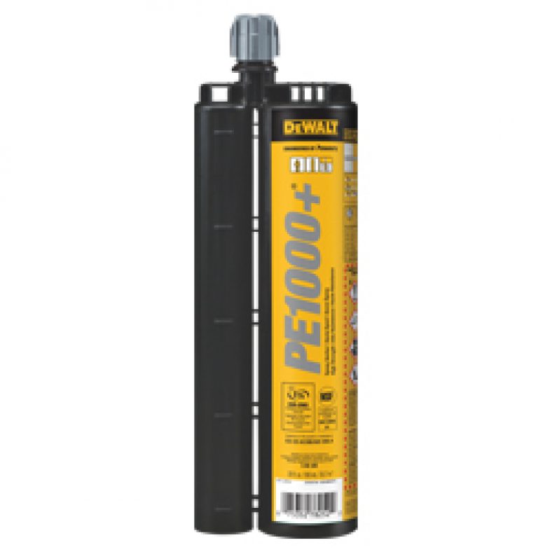PE1000+® EPOXY INJECTION ADHESIVE ANCHORING SYSTEM Surplus