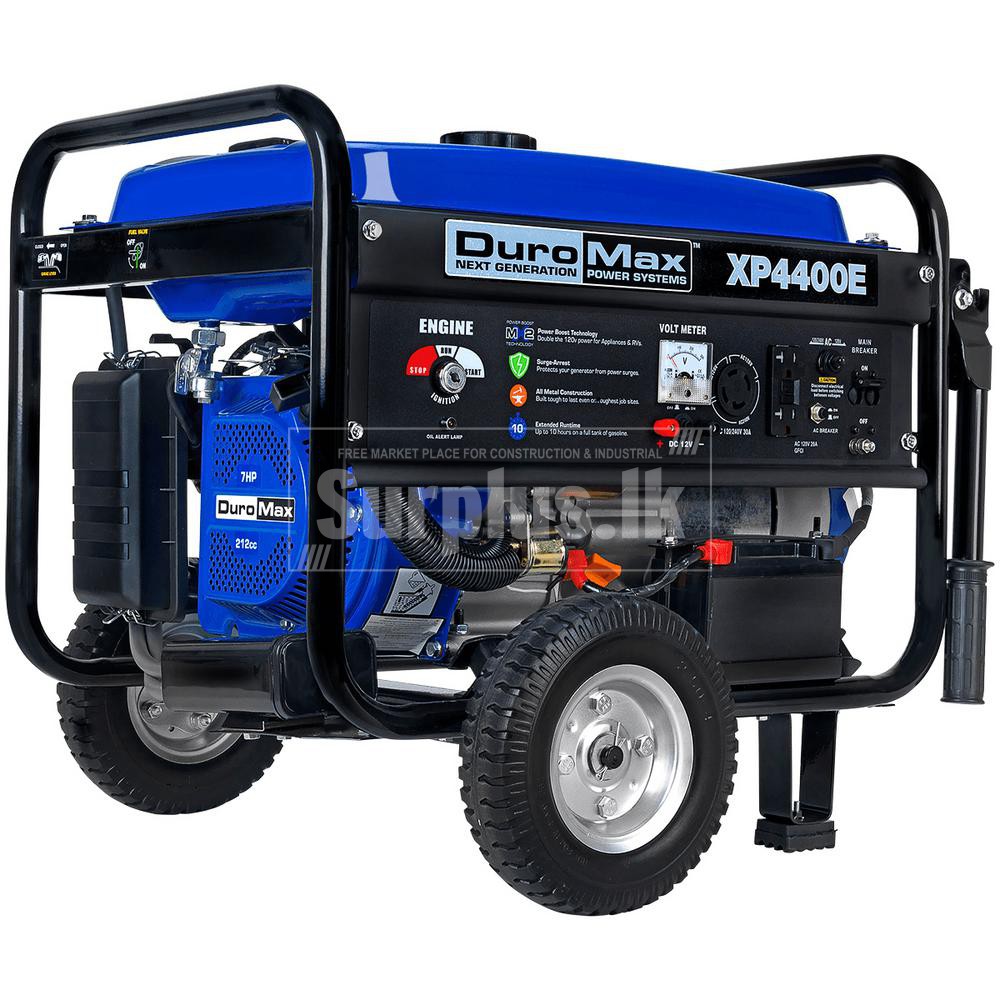 Duromax 4,400Watt/3,500Watt Portable Generator Surplus