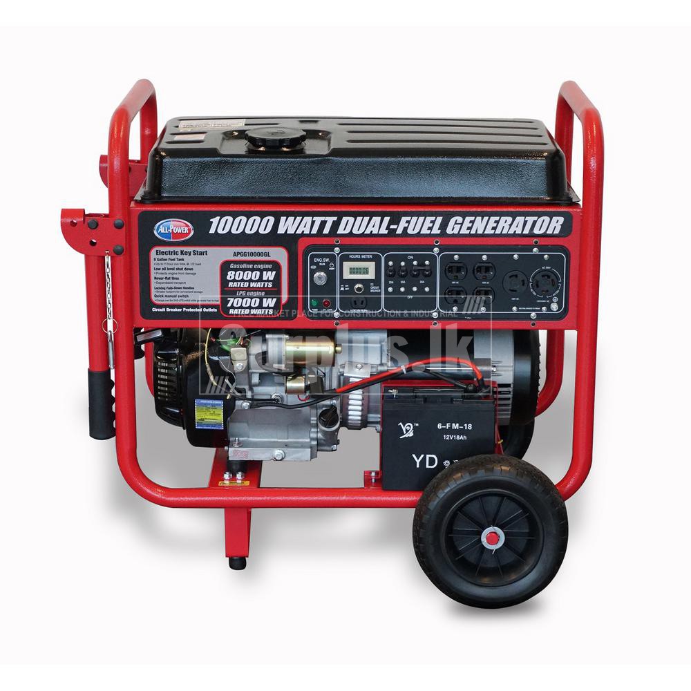 All Power 10000Watt Portable Generator Surplus
