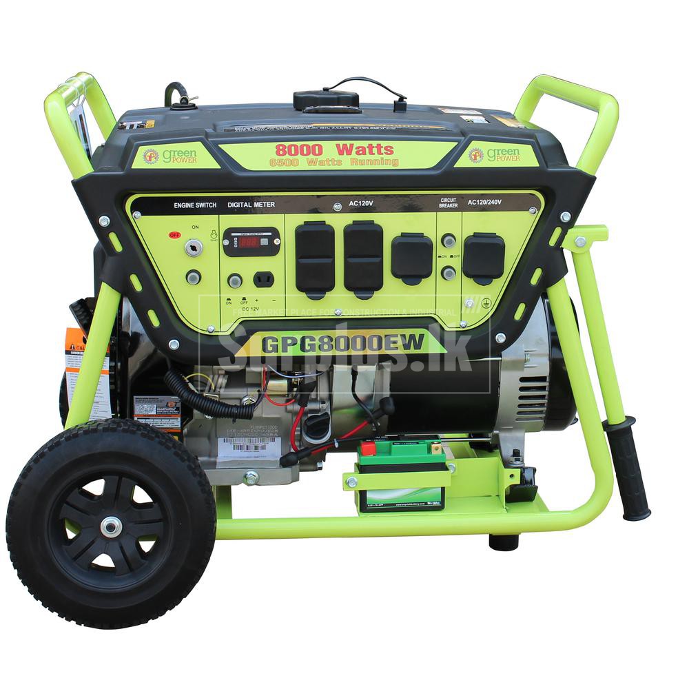 Green-Power Green Power 8000/6500-Watt Portable Generator – Surplus