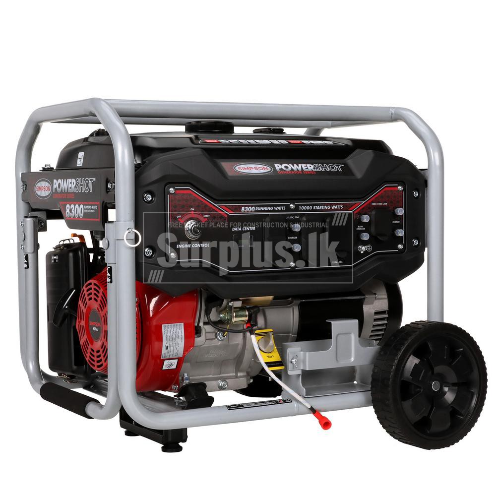 Simpson 8,300Watt Portable Generator Surplus