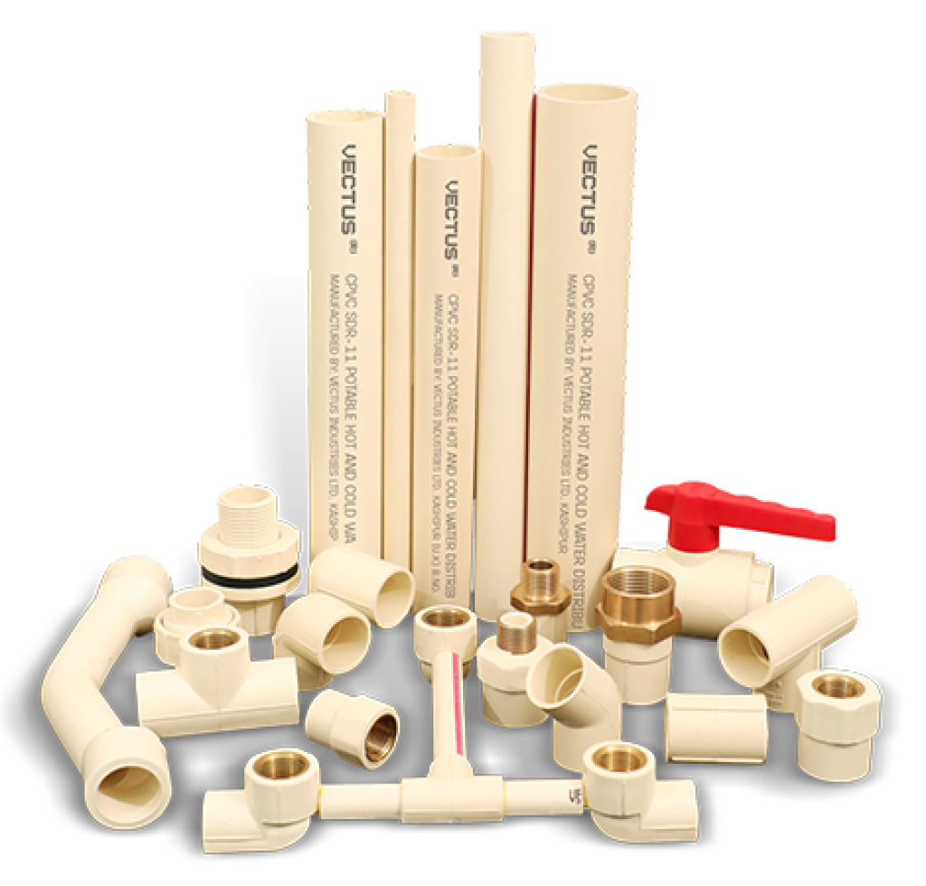 Hot water Pipes and fittings Surplus