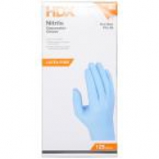 Work Gloves – HDX Large Blue Lightly Powdered Disposable
