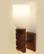 WOOD / GLASS WALL LAMP – 61