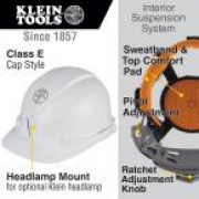 Hard Hats – Klein Tools Non-Vented Cap Style Hard Hat