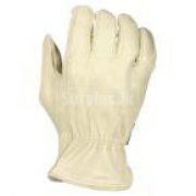 Work Gloves – Firm Grip Grain Pigskin Large Gloves