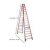 Ladder – Werner 18 ft. Fiberglass Twin Step Ladder with 300 lb. Load Capacity Type IA Duty Rating