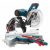 Miter Saw – Bosch 15 Amp Corded 10 in Dual-Bevel Sliding Glide Miter Saw with 60-Tooth Carbide Saw Blade and Bonus Folding-Leg Stand