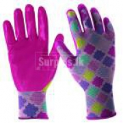 Work Gloves –   Digz Nitrile Dipped Youth Girls Fabric Gloves