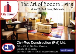 City Tower Residencies Dehiwala.