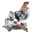 Miter Saw – RIDGID 15 Amp Corded 12 in. Dual Bevel Sliding Miter Saw with 70° Miter Capacity