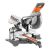 Miter Saw – RIDGID 15 Amp 10 in. Corded Dual Bevel Sliding Miter Saw with 70° Miter Capacity
