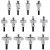 High Speed Steel HSS SS Inox Holesaw hole saw drill bit bits 18mm