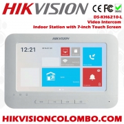 Hikvision DS-KH6210-L Video Intercom Indoor Station with 7-inch Screen