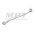 European Double Ring Offset Spanner