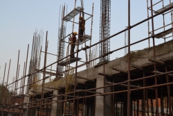 All construction work