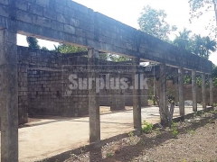 1 Acre Land for Bargain Price with Partly Built House close Kalutara.