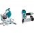 Miter Saw – Makita 15 Amp 12 in. Dual-Bevel Sliding Compound Miter Saw with Laser with Bonus 18-Gauge, 2 in. Pneumatic Brad Nailer