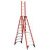 Ladder – Werner 10 ft. Fiberglass Extension Trestle Step Ladder with 300 lb. Load Capacity Type IA Duty Rating