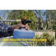 Pressure washer – Stanley 2150 psi 1.4 GPM Electric Pressure Washer with Included Soap Foam Cannon,