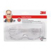 Clear Safety Glasse – 3M Clear Frame with Clear Scratch Resistant Lenses