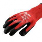 Work Gloves – Milwaukee Large Red Nitrile Dipped