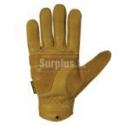 Work Gloves – Firm Grip Leather Impact Large Tan