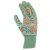 Work Gloves – Digz Women’s Large Leather Palm Fabric Gloves