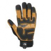 Work Gloves –  Husky Large Extreme-Duty Leathere