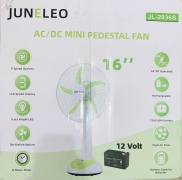 A/C D/C MINI PEDESTAL FAN With Emergency Lamp
