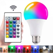RGB + white led 10 w Remote control Bulb