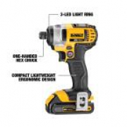 Impact Driver – DEWALT 20-Volt MAX Lithium-Ion Cordless 1/4 in.