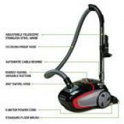 Vacuum Cleaner – Ovente 3-Stage Filtration Canister Vacuum