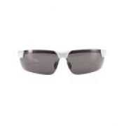 Tinted Safety Glass – 3M Metallic White Frame