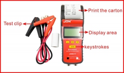 JON AUTOMOTIVE BATTERY SYSTEM LOAD TESTER WITH PRINTER 12V/24V