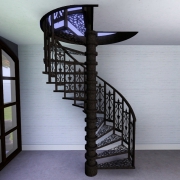 IRON STAIRCASE