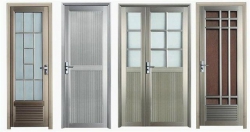 Aluminum door and window