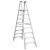 Ladder – Werner 14 ft. Reach Aluminum Platform Twin Step Ladder with 300 lb. Load Capacity Type IA Duty Rating