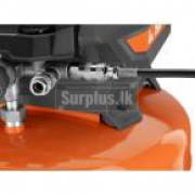 Compressor – RIDGID 6 Gal. Portable Electric Pancake Air Compressor with 1/4 in. 50 ft. Lay Flat Air Hose