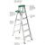 Ladder – Werner 4 ft. Aluminum Step Ladder